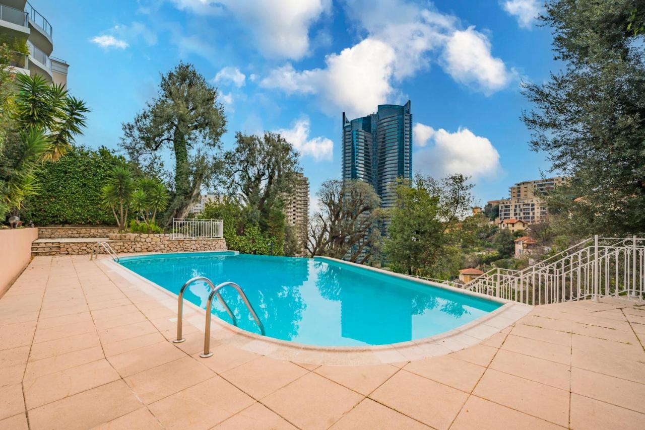 Vue Mer & Tour Odeon - Piscine - Parking - Av 博索莱伊 外观 照片